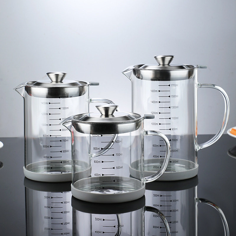 高硼硅玻璃过滤油壶带304不锈钢滤网厨房刻度油壶储油罐过滤油壶,电子元器件市场,电线扎带/束线带,淘宝优惠券,粉丝福利购,淘宝优惠卷