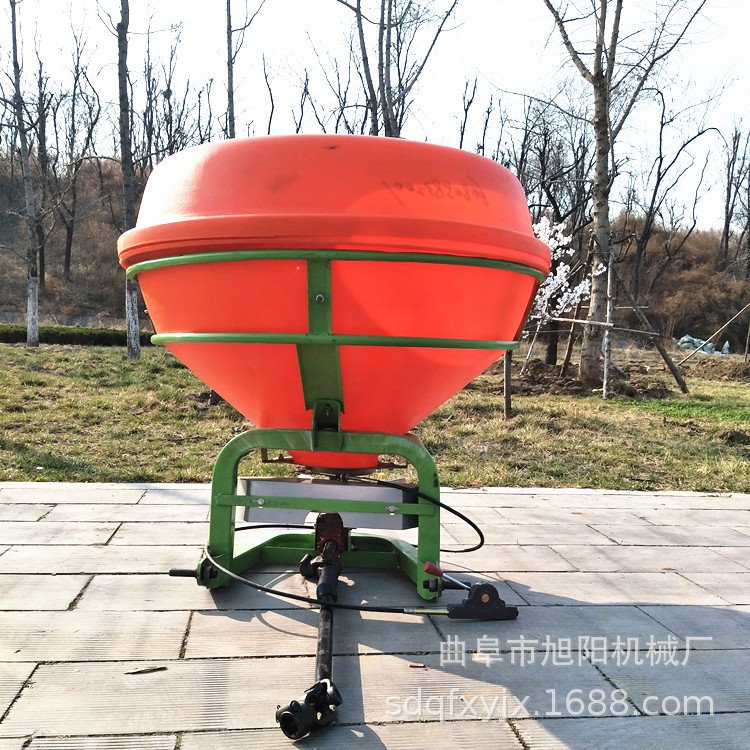 农用后置撒肥机新款500斤超大容量施肥机四轮车后输出轴撒化肥机