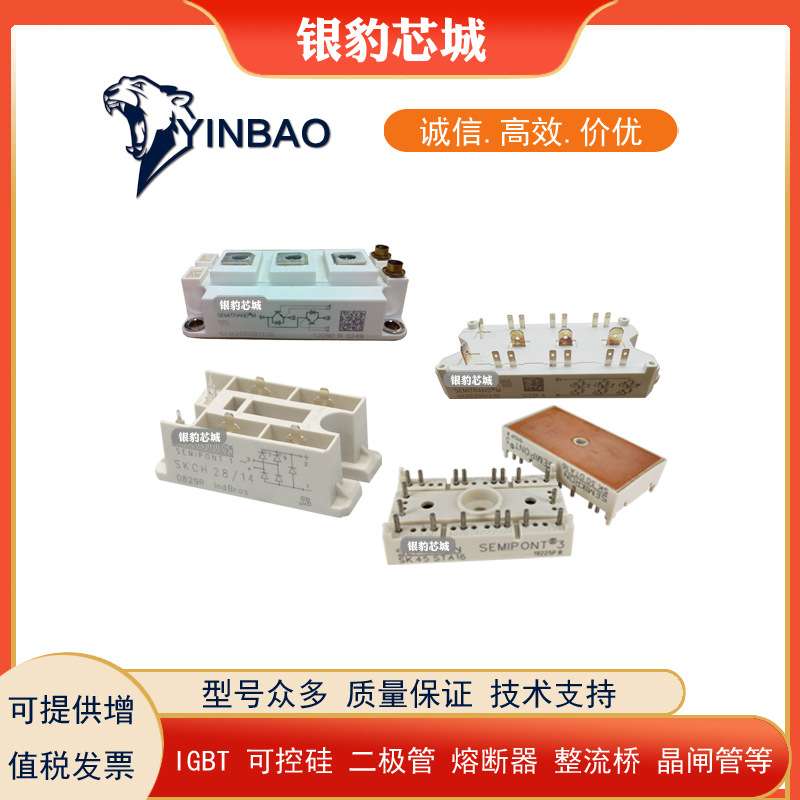 SKKH122/08E SKKH122/12E SKKH122/14E SKKH122/16E全新可控硅