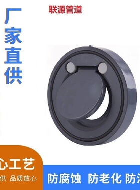 De315-250-200-225MM 化工UPVC单片式 止回阀-中间阀-逆止阀 灰色