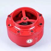 快装 200沟槽消声止回阀 150 止回阀H81X沟槽球磨铸铁卡箍DN65 100