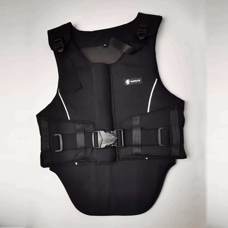 户外骑马护甲马术背心儿童骑马服装抗摔防护训练马甲成人骑马装备