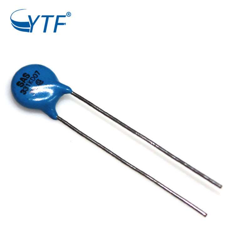 环保ZOV压敏电阻7D331K 330V 直径7mm 7D-331K突波吸收器电阻厂家