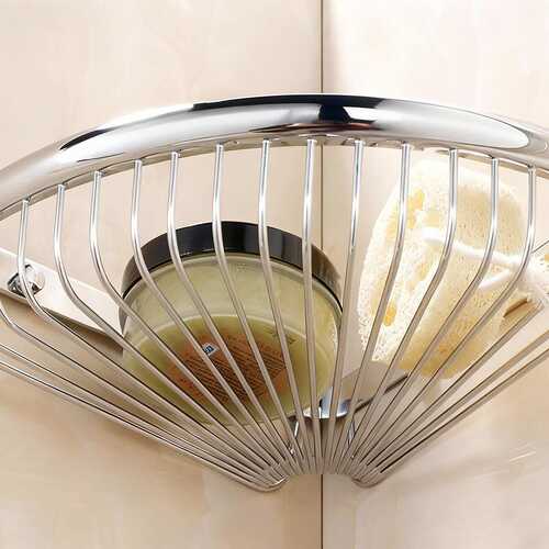 Bathroom triangle shelf corner shelf shampoo soap storage