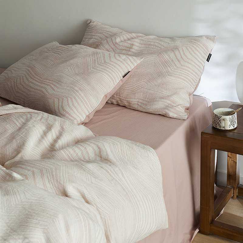 色织水洗棉提花床单四件套全棉纯棉2024新款被套床笠纯色高级床品,基础建材,亚克力板,淘宝优惠券,粉丝福利购,淘宝优惠卷
