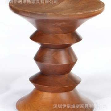 Simple coffee table茶几客厅复古角几阳台边几简约圆形茶座茶几