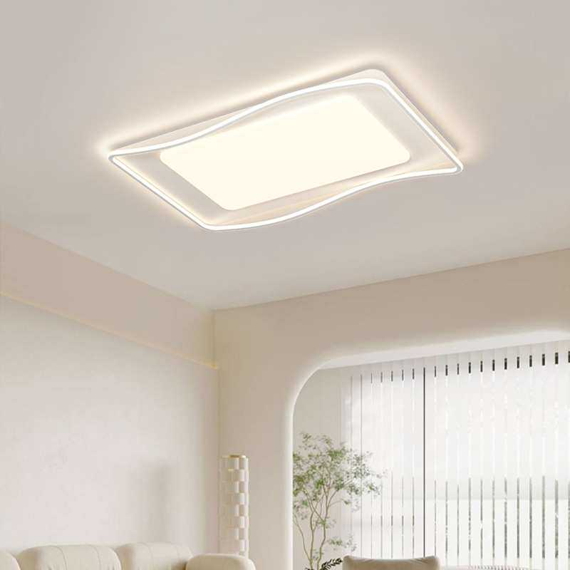 LED吸顶灯客厅灯现代简约全光谱卧室灯全屋套餐组合中山家装灯饰