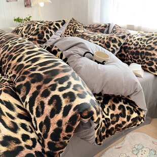 2025新款全棉40支13372北欧极简纯棉被套床单床笠款床上四件套