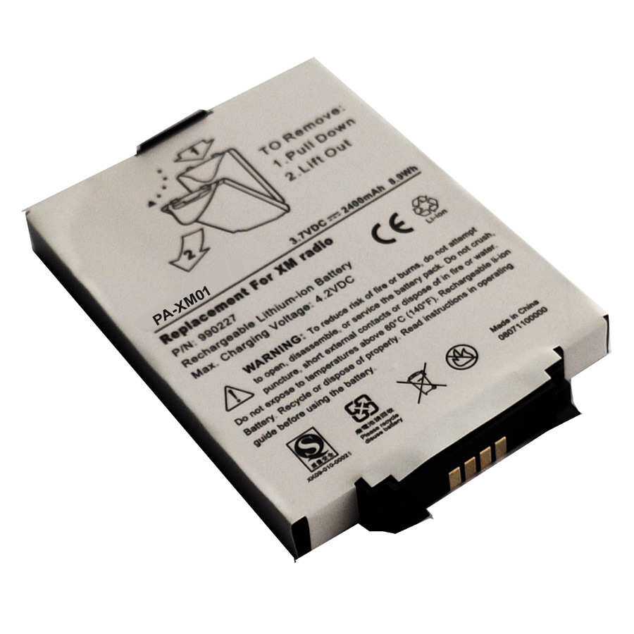 适用Delphi XM2go TXM1000 XM Radio电池990227