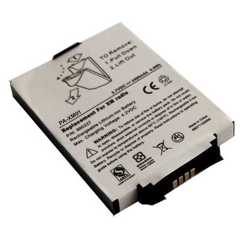适用Delphi XM2go TXM1000 XM Radio电池990227