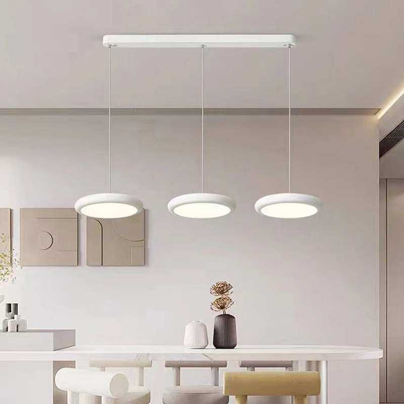 全光谱护眼极简飞碟餐厅吊灯三头现代简约轻奢餐桌灯具吧台饭厅灯,电子元器件市场,其它元器件,淘宝优惠券,粉丝福利购,淘宝优惠卷