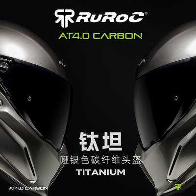 官方Ruroc鲁洛头盔AT4钛坦碳纤维摩托机车头盔漫威星战DC全盔罗宁