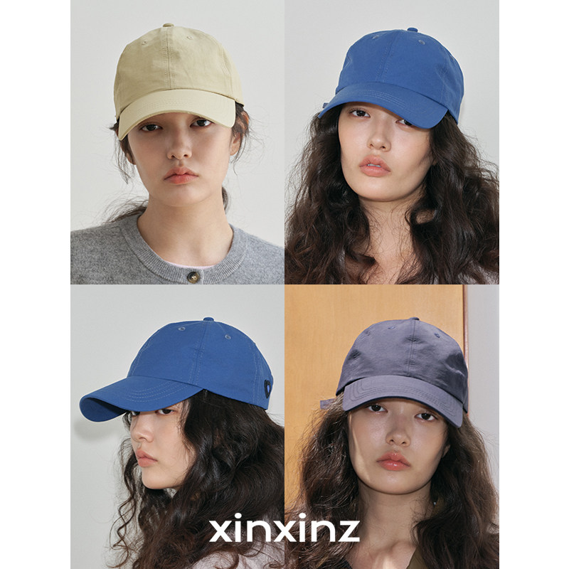 xinxinz/芯心子韩系简约极简爱心棒球帽运动出游骑行情侣鸭舌帽子图片