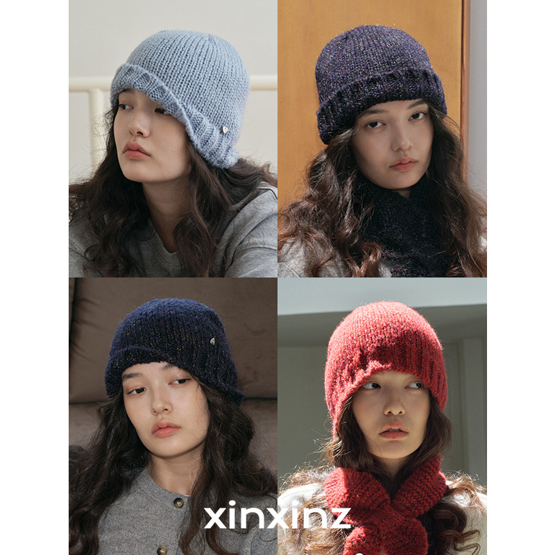 xinxinz/芯心子螺纹冷帽帽子