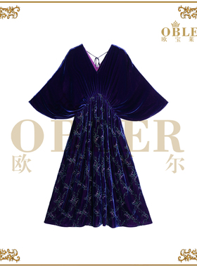 2025新款气质时尚轻奢优雅连衣裙305-A-25575