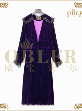 【欧宝莱尔】新款气质时尚轻奢女装连衣裙305-24804