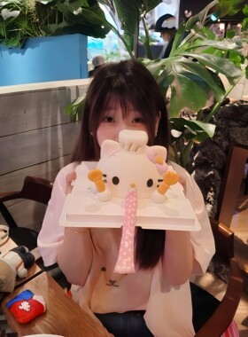立体Kitty口哨蛋糕装饰烘焙装饰