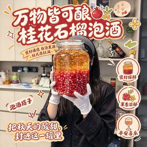 【万物皆可酿】酸石榴泡酒专用