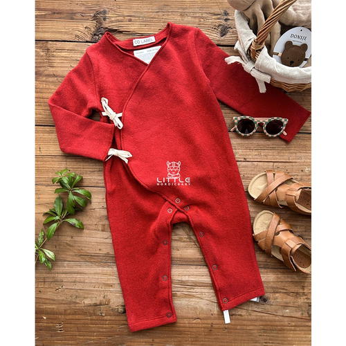 3Z清仓 丹麦co label 春夏婴幼儿侧开襟柔软连体衣和服式