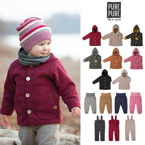 羊毛外套长裤背带裤purepure