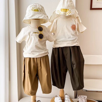 5Z   ella and rapha SS25春夏男女宝有机棉短袖柔软包屁衣