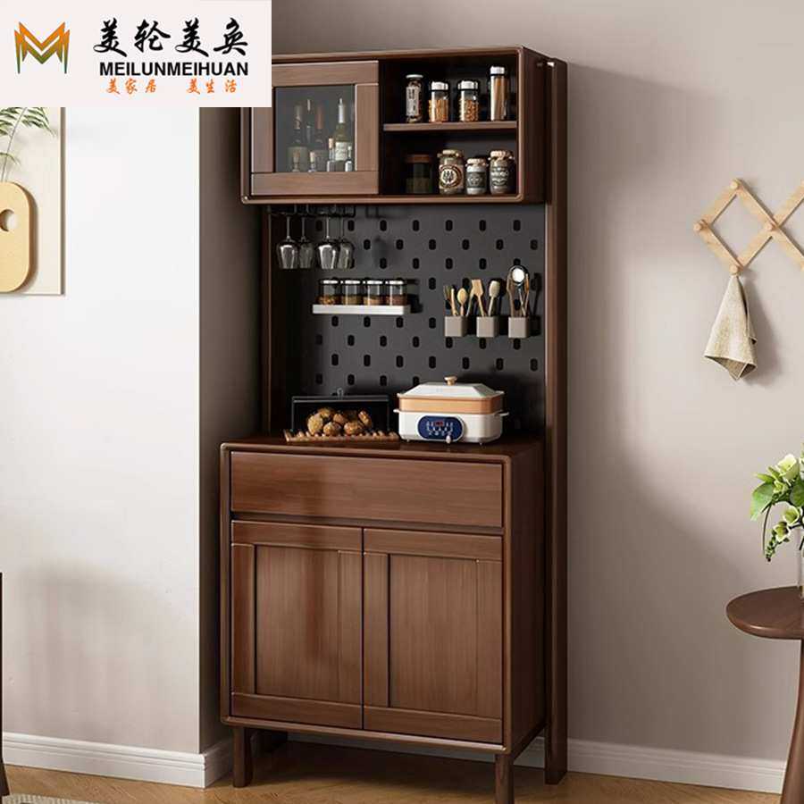 北欧橡胶木实木餐边柜厨房碗筷收纳柜餐厅靠墙超大容量高架茶水柜,模玩/动漫/周边/娃圈三坑/桌游,模型制作工具/辅料耗材,淘宝优惠券,粉丝福利购,淘宝优惠卷