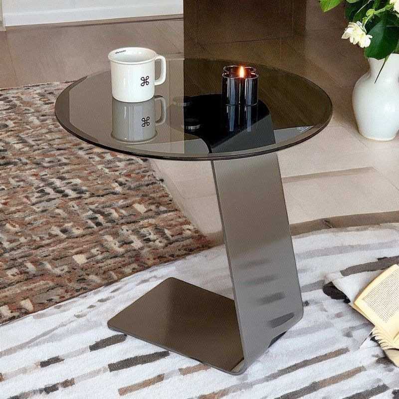 意式轻奢不锈钢边几沙发客厅玻璃角几现代高级艺术感角几小圆茶几,模玩/动漫/周边/娃圈三坑/桌游,模型制作工具/辅料耗材,淘宝优惠券,粉丝福利购,淘宝优惠卷
