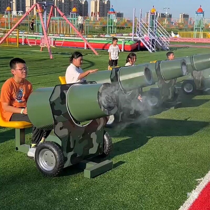 2026共享空气大炮景区游乐广场夜市投放摆摊小本创业网红游乐设备