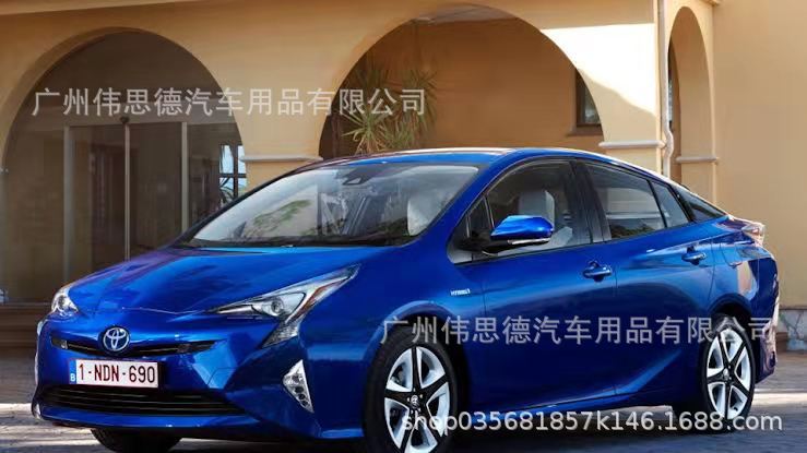 适用于普锐斯50系2018年后杠饰条尾门改装亮条不锈钢