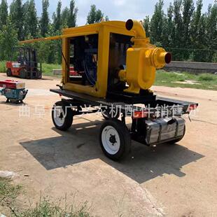 油机1 0寸抽水泵ZLM 防汛自吸柴6抽寸泵车多缸柴油沙泵