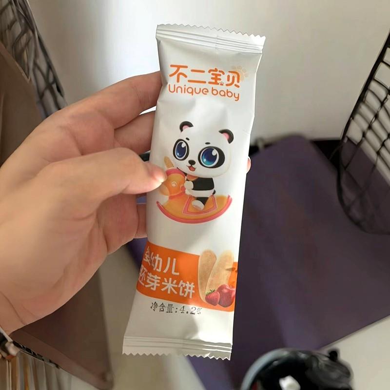 -不二宝贝婴幼儿胚芽米饼干 干6个月以上一岁宝宝儿童零副食品磨