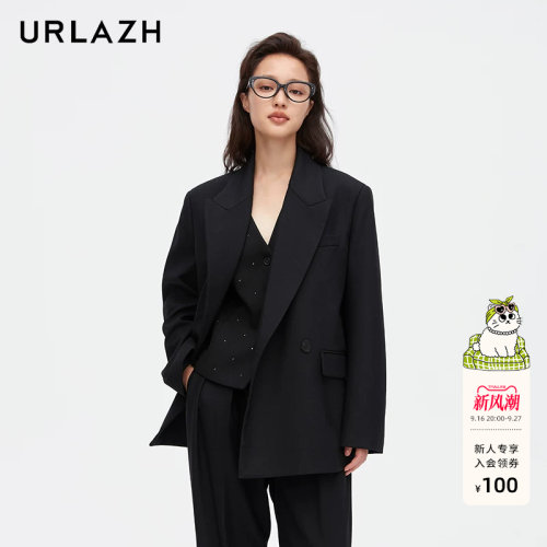 urlazh/有兰质感廓形西装外套
