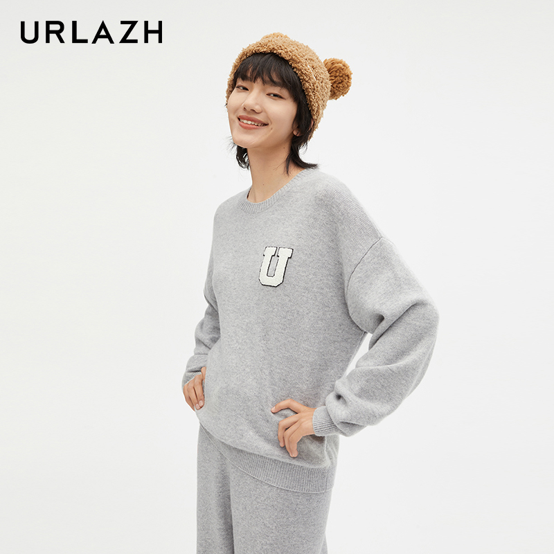 urlazh/有兰学院风针织套衫