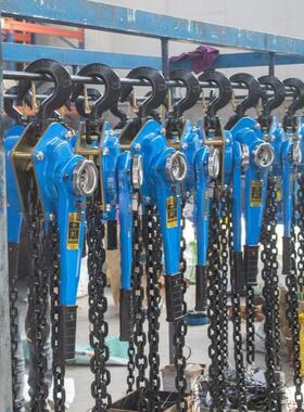 加工定制链条起重1葫芦 HSH0.75HSH型0.7T.5T53T6T9T吨铝扳合金手