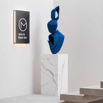 创意艺术雕塑落地摆件酒店楼梯转角处样I板房客厅电视柜旁装饰工