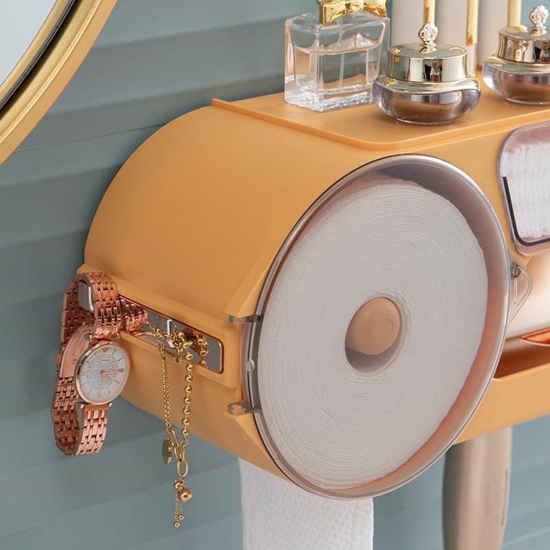 免打孔洗脸巾收纳盒卫o生间纸巾盒防水壁挂式洗脸巾架吹风机置物,家庭/个人清洁工具,吹风机置物架,淘宝优惠券,粉丝福利购,淘宝优惠卷