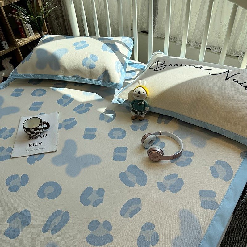 夏季空调席小清新可水洗床上凉席冰丝席藤席三件套冰W藤席1.8m,床上用品,冰丝席,淘宝优惠券,粉丝福利购,淘宝优惠卷