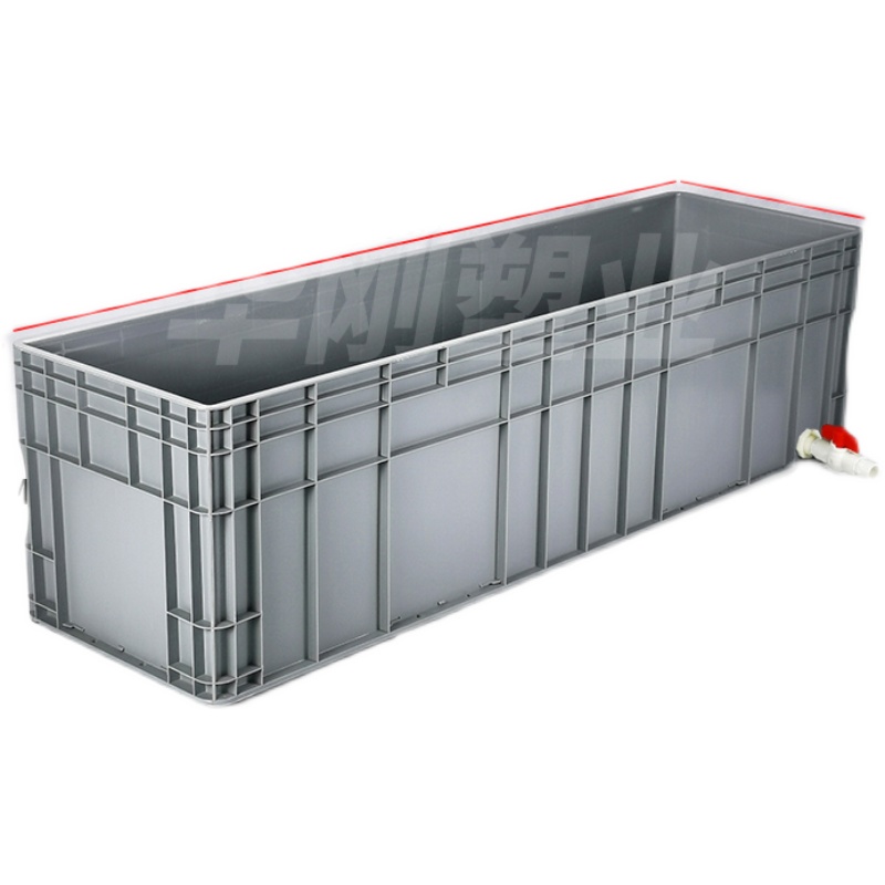 乌龟缸专用饲养箱l大型别墅家用大号鱼缸塑料养鱼盆屋养鱼池水族