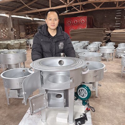 新型无烟气化柴火灶猛火炉烧木柴火炉子农村户外家用节Z能锅炉灶