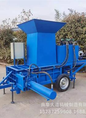 青储小方捆打捆机 压缩方包青储打包机 稻壳锯末打块机