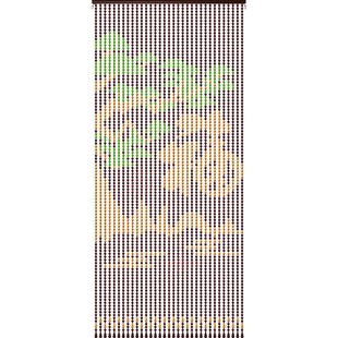 桃木葫芦门帘珠帘迎客松客u厅玄关过道屏风人户门对冲厕所门隔断