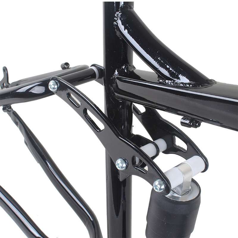 26寸27.5寸碟刹款山地车减震车架G高碳钢山地自行车改装避震架子