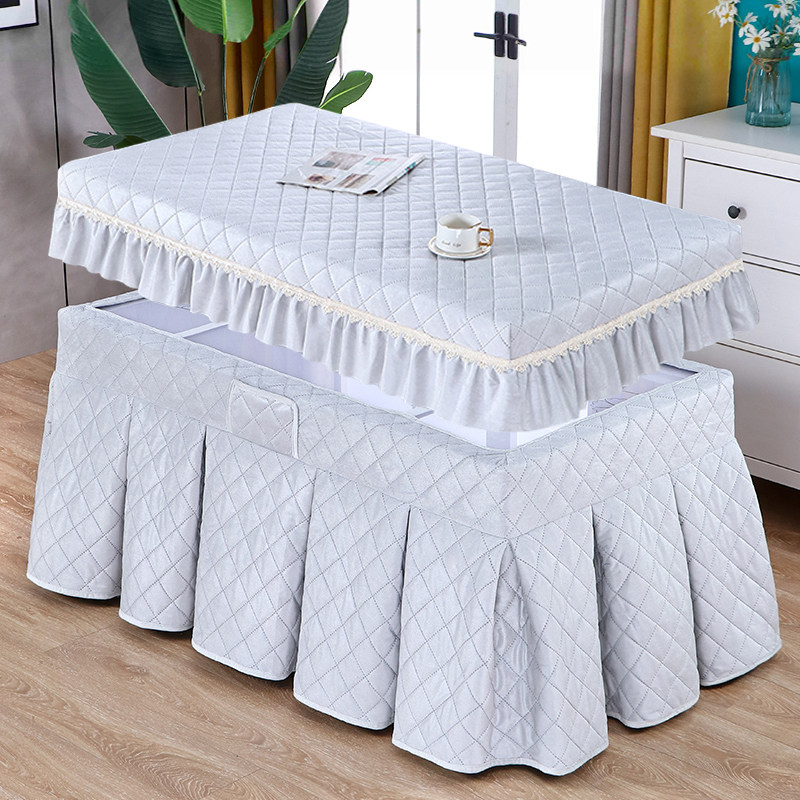 电炉套加绒加厚烤火罩长方形烤火被烤火桌子布烤S火炉套取暖茶几