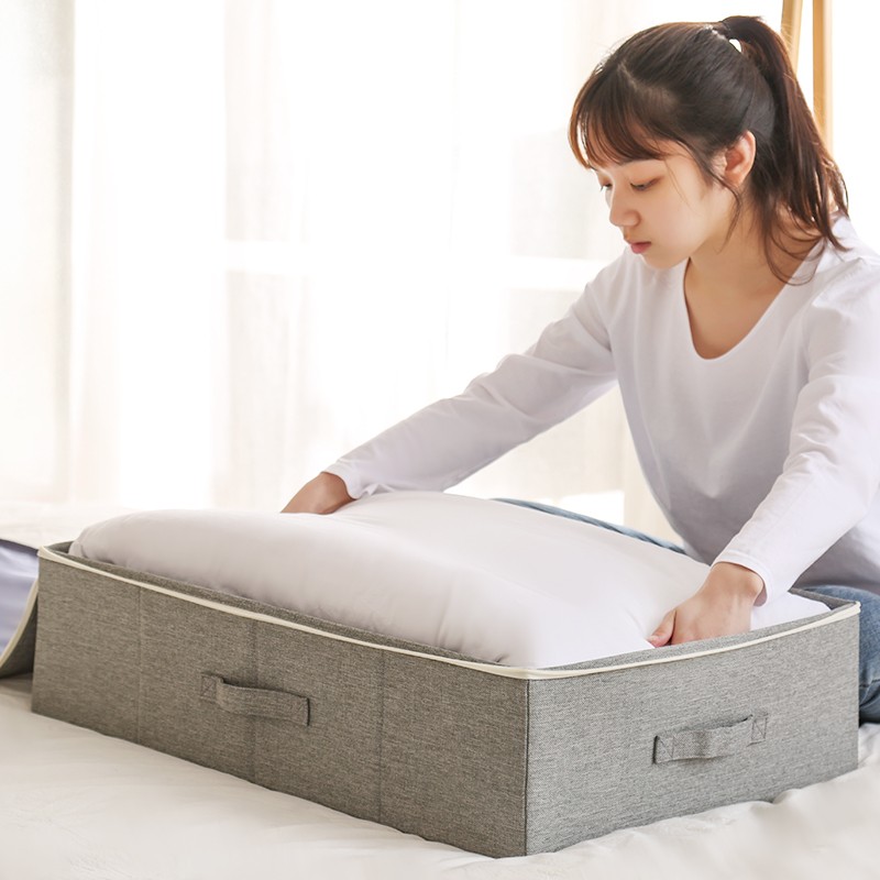 天纵床底收纳箱整理箱衣物收纳箱B储物箱床底扁平抽屉式盒大号有