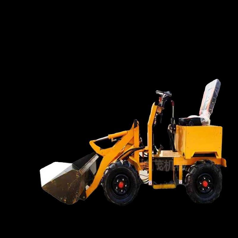 柴油四驱推土f小铲车农用养殖场工地工厂小型电动装载机四驱抓草