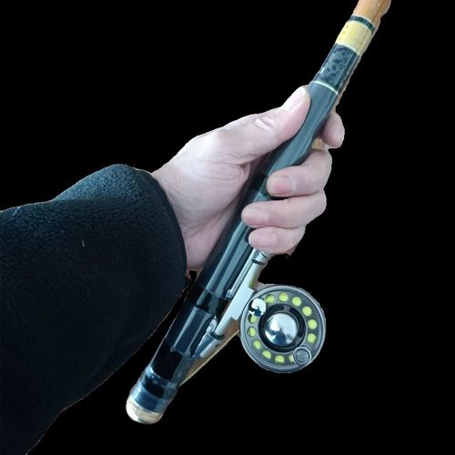 37调短节超轻内走线中通杆下装轮B下进线中通竿套装高碳碳素溪流