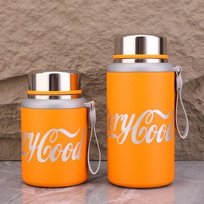 大容量吨吨桶保温杯户外3u16不锈钢保温壶车载大肚水壶男款水杯子