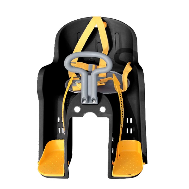 宝骑折叠车山地车自行车儿u童坐椅 宝宝自行车电动车座椅前置快拆