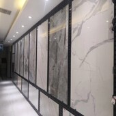 瓷砖展示架岩板地砖墙砖展示架冲孔板洞O洞板多功能瓷砖展架