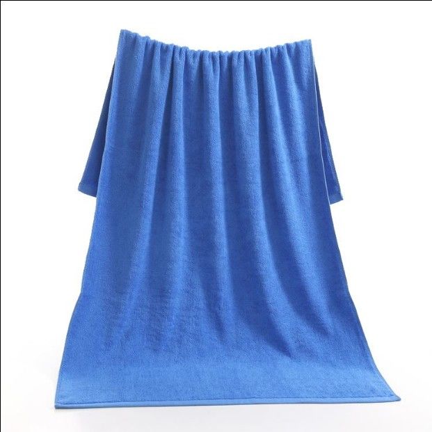 2米长*1米宽加厚火疗巾美容院浴巾按摩床酒P店用品大毛巾纯棉白色
